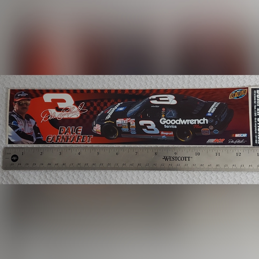 Dale Earnhardt#3 Goodwrench Service Bumper Sticker